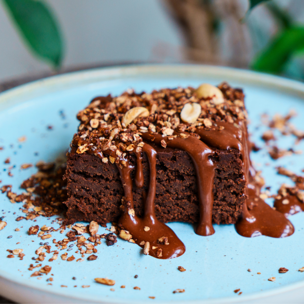 Brownie de Cacau e Avelãs