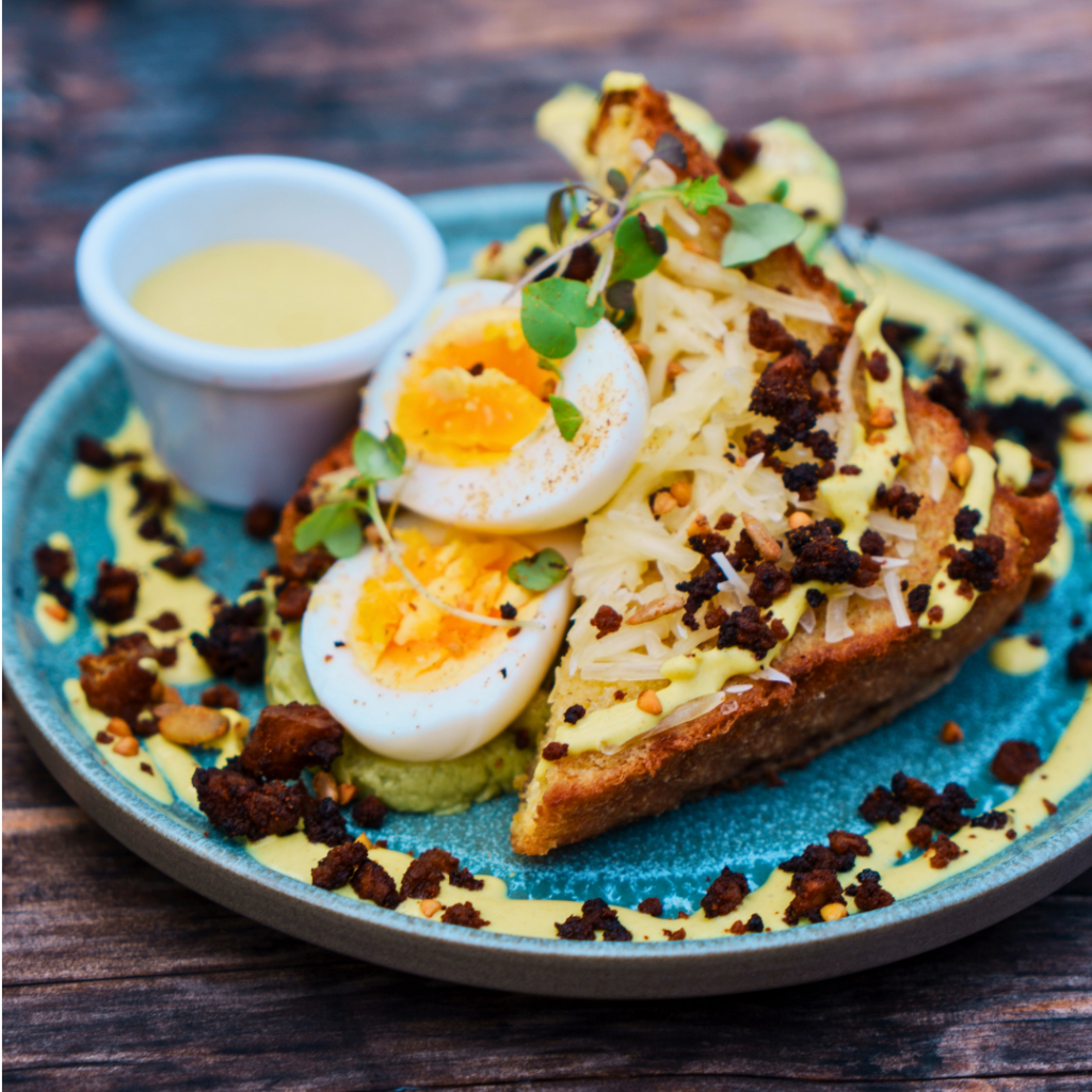 French Toast de Abacate e Ovo