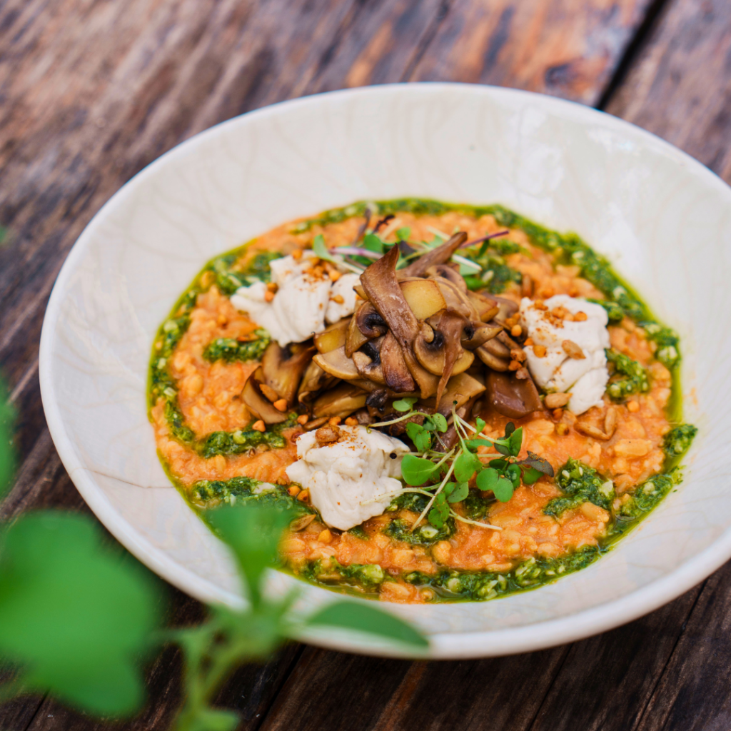 Risotto Pomodoro & Pesto